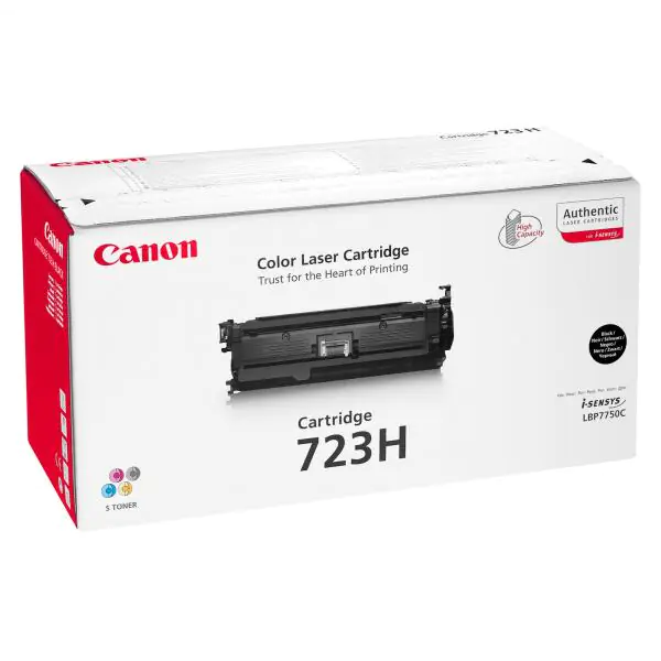 ⁨Canon Original Toner Cartridge CRG723H, black, 10000s, 2645B002, high capacity, Canon LBP-7750Cdn, O⁩ at Wasserman.eu