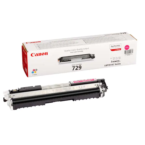 ⁨Canon Original Toner Cartridge CRG729, magenta, 1000s, 4368B002, Canon LBP-7010, 7018, O⁩ at Wasserman.eu