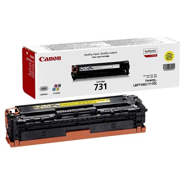 ⁨Laser Toner cartridge CANON CRG-731Y 6269B002⁩ at Wasserman.eu