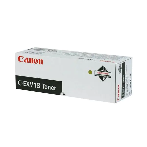 ⁨Canon Original Laser Toner Cartridge CEXV18, black, 0386B002, Canon iR-1018, 1022, O⁩ at Wasserman.eu