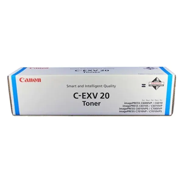 ⁨Canon Original LaserEr Cartridge CEXV20, cyan, 35000s, 0437B002, Canon iP-C7000VP, O⁩ at Wasserman.eu