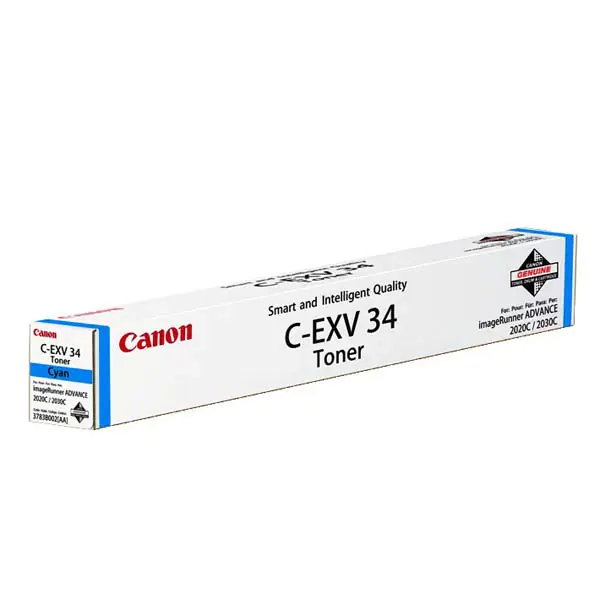 ⁨Canon oryginalny toner CEXV34, cyan, 19000s, 3783B002, Canon iR-C2020, 2030, O⁩ w sklepie Wasserman.eu