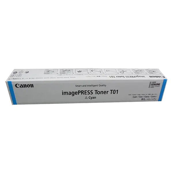 ⁨Canon oryginalny toner T01 C, 8067B001, cyan, 39500s⁩ w sklepie Wasserman.eu