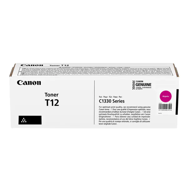 ⁨Canon oryginalny toner T12 M, 5096C006, magenta, 5300s, Canon i-SENSYS X C1333, O⁩ w sklepie Wasserman.eu