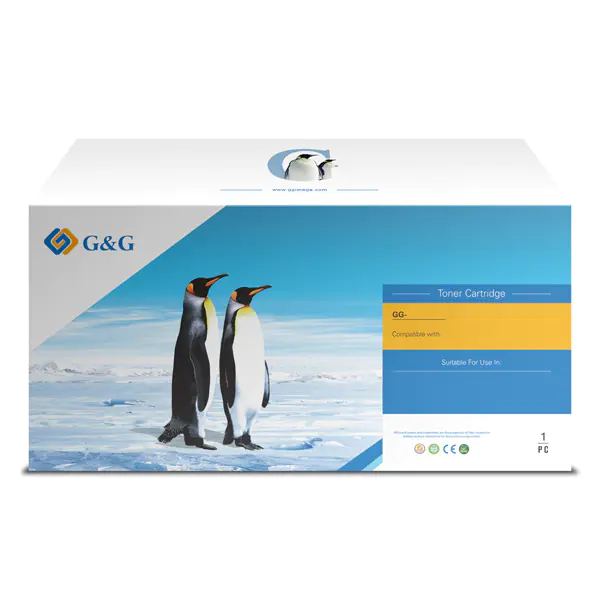 ⁨G&G compatible toner cartridge with TK-5140Y, yellow, 5000s, NT-FKTK5140Y, for Kyocera ECOSYS M6030cdn, ECOSYS M6530cdn, ECOSYS P6130cdn, N⁩ at Wasserman.eu