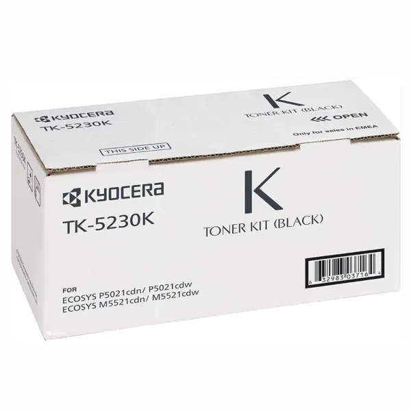 ⁨Kyocera oryginalny toner TK-5230K, 1T02R90NL0, black, 2600s⁩ w sklepie Wasserman.eu