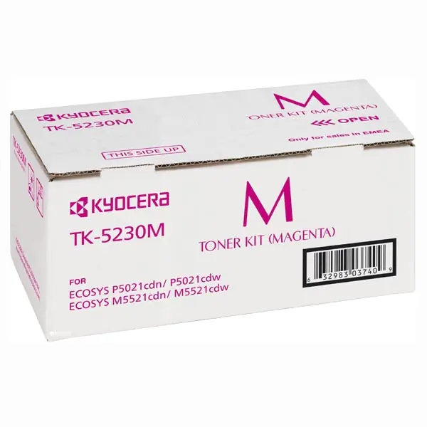 ⁨Kyocera oryginalny toner TK-5230M, 1T02R9BNL0, magenta, 2200s⁩ w sklepie Wasserman.eu