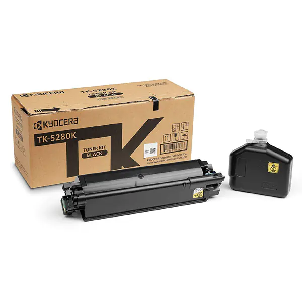 ⁨Kyocera oryginalny toner TK-5280K, 1T02TW0NL0, black, 13000s, zawiera pojemnik na odpady⁩ w sklepie Wasserman.eu