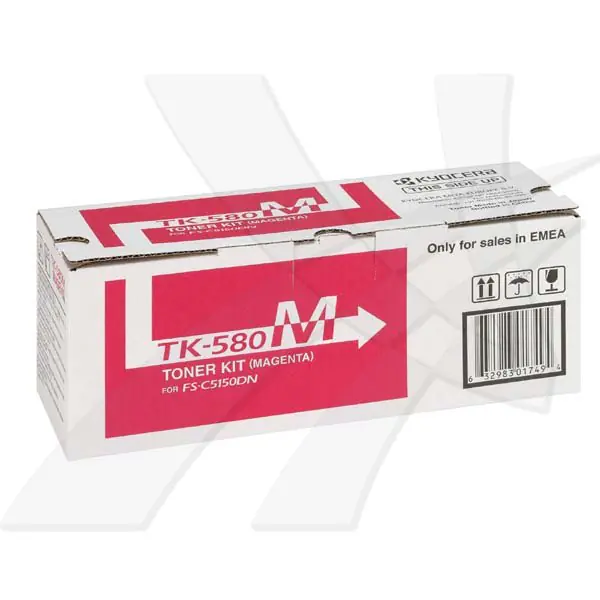 ⁨KYOCERA TK-580M toner cartridge 1 pc(s) Original Magenta⁩ at Wasserman.eu