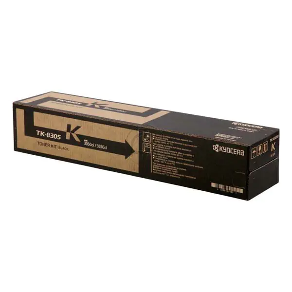 ⁨Kyocera Original Toner Cartridge TK8305K, black, 25000s, 1T02LK0NL0, Kyocera TASKalfa 3050ci,3051ci,3550ci,3551ci, O⁩ at Wasserman.eu