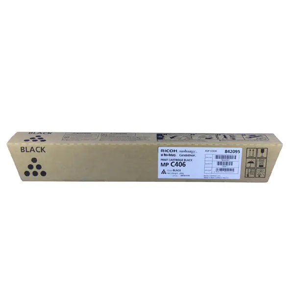 ⁨Ricoh Original Toner Cartridge 842095, black, 17000s, Ricoh Aficio MP C306, MP C307, MP C406, O⁩ at Wasserman.eu