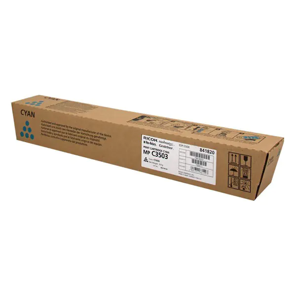 ⁨Ricoh oryginalny toner 841820, cyan, 18000s, Ricoh MPC 3003, 3503, O⁩ w sklepie Wasserman.eu
