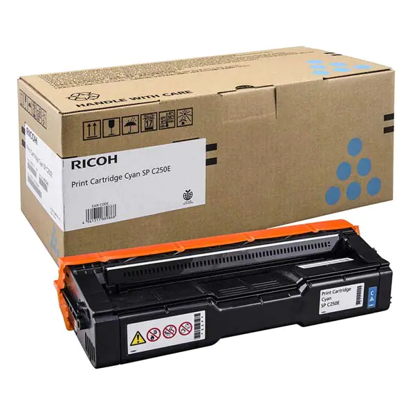 ⁨Ricoh oryginalny toner 407544, cyan, 1600s, Ricoh SPC 250E, O⁩ w sklepie Wasserman.eu