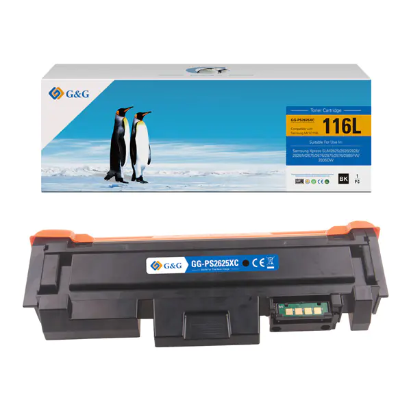 ⁨G&G kompatybilny toner z Samsung MLT-D116L, NT-PS2625XC, black, 3000s⁩ w sklepie Wasserman.eu