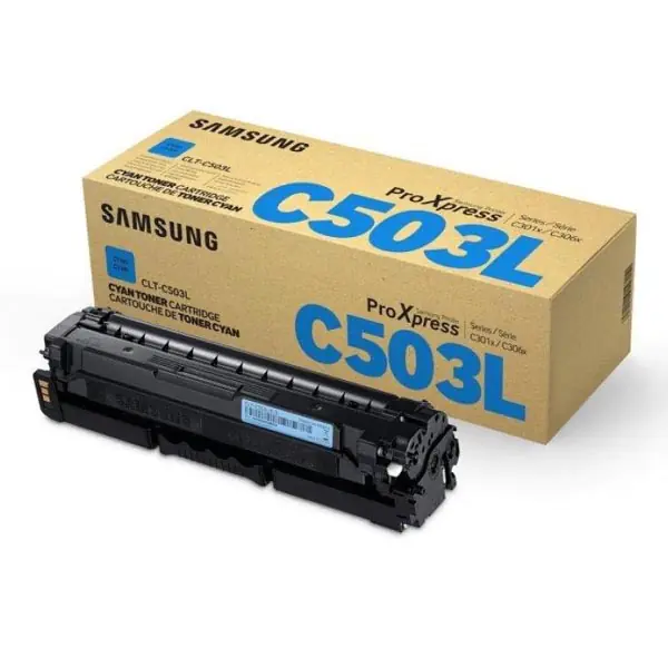 ⁨HP oryginalny toner SU014A, CLT-C503L, cyan, 5000s, high capacity, C503L, Samsung ProXpress C3060FR, C3010ND, O⁩ w sklepie Wasserman.eu