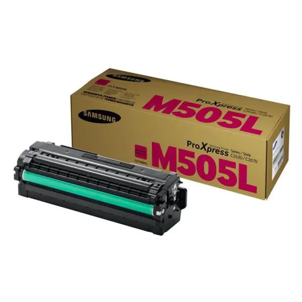 ⁨HP oryginalny toner SU302A, CLT-M505L, magenta, 3500s, M505L, high capacity, Samsung ProXpress SL-C2620DW, SL-C2670FW, SL-C2680FX,⁩ w sklepie Wasserman.eu