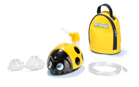 ⁨MAGIC CARE Mr. Beetle Inhalator pneumatyczno-tłokowy dla dzieci⁩ w sklepie Wasserman.eu