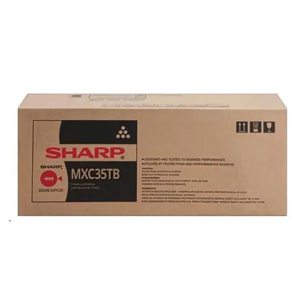 ⁨Sharp oryginalny toner MX-C35TB, black, 9000s⁩ w sklepie Wasserman.eu