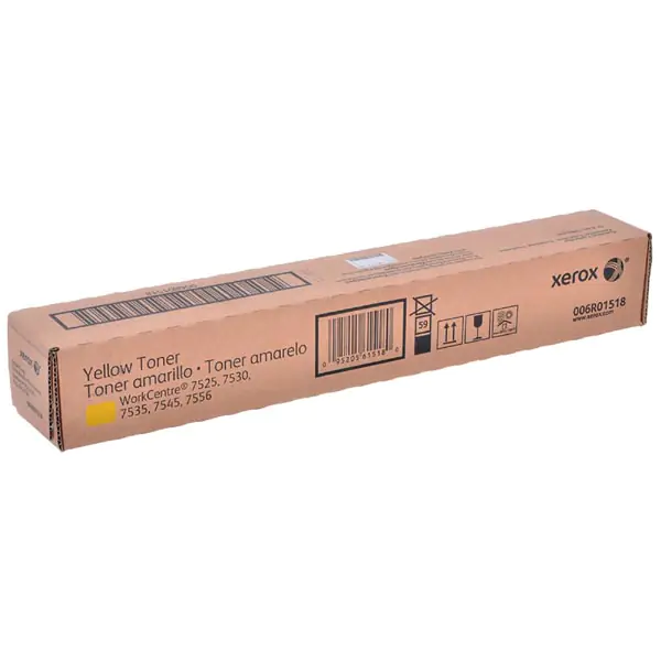 ⁨Xerox oryginalny toner 006R01518, yellow, 15000s, Xerox WorkCentre 7525, 7530, O⁩ w sklepie Wasserman.eu