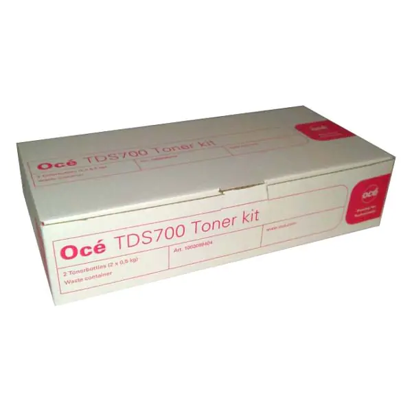 ⁨Oce oryginalny toner 1060047449, 1070066265, 6362B001, black, zawiera pojemnik na odpady, dual pack, 500g⁩ w sklepie Wasserman.eu