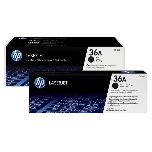 ⁨HP CB436AD Black Toner Cartridge⁩ at Wasserman.eu