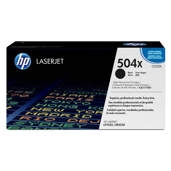 ⁨HP oryginalny toner CE250X, HP 504X, black, 10500s⁩ w sklepie Wasserman.eu