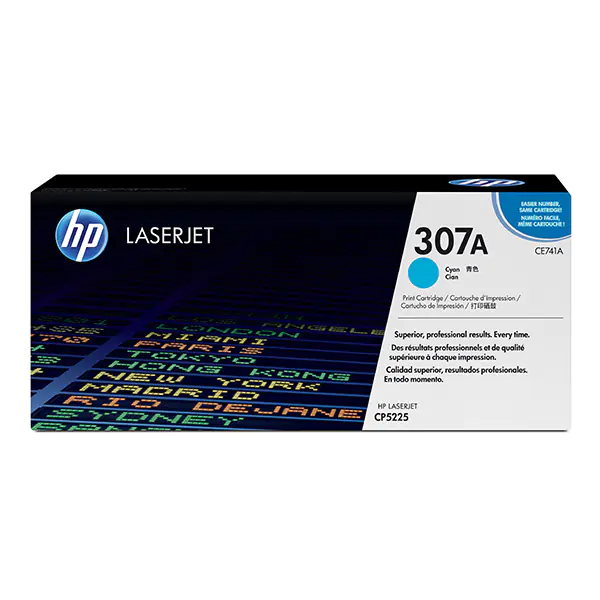 ⁨HP oryginalny toner CE741A, HP 307A, cyan, 7300s⁩ w sklepie Wasserman.eu