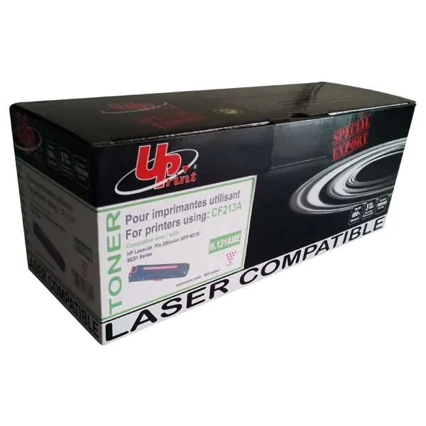 ⁨UPrint compatible toner cartridge with CF213A, CRG731, magenta, 1800s, H.131AME, for HP LaserJet Pro 200 M276n, M276nw, UPrint⁩ at Wasserman.eu