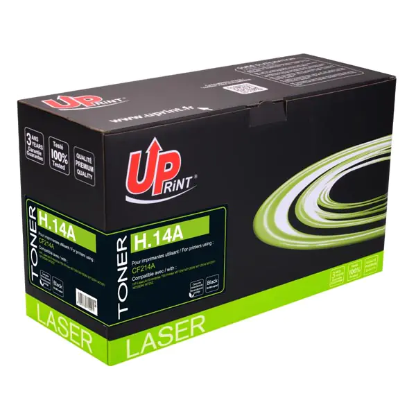 ⁨UPrint compatible toner cartridge with CF214A, black, 10000s, H.14A, for HP LaserJet Enterprise 700 M712, UPrint⁩ at Wasserman.eu