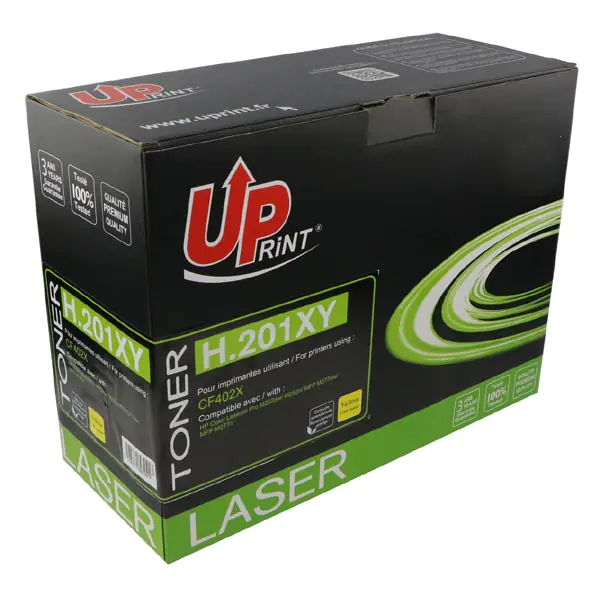 ⁨UPrint kompatybilny toner z HP CF402X, H.201XY, yellow, 2300s⁩ w sklepie Wasserman.eu