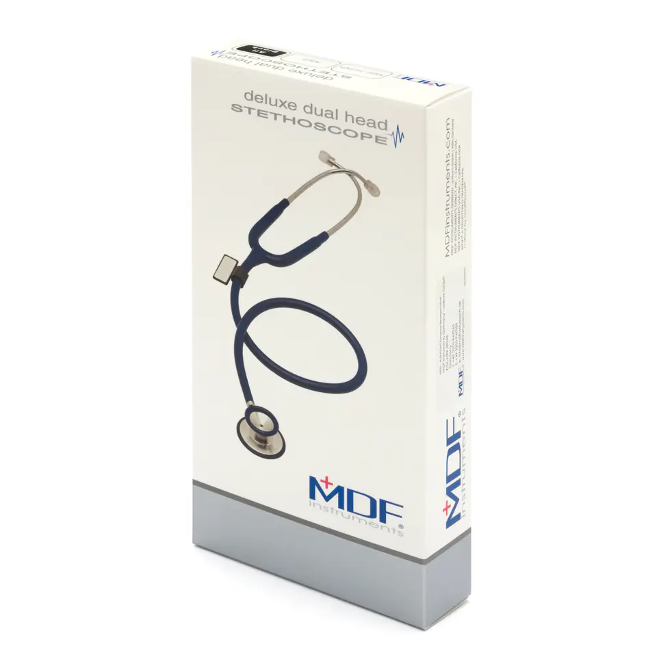 ⁨MDF 747XP DELUXE DUAL HEAD (MDF 12) SZARY Stetoskop internistyczny⁩ w sklepie Wasserman.eu