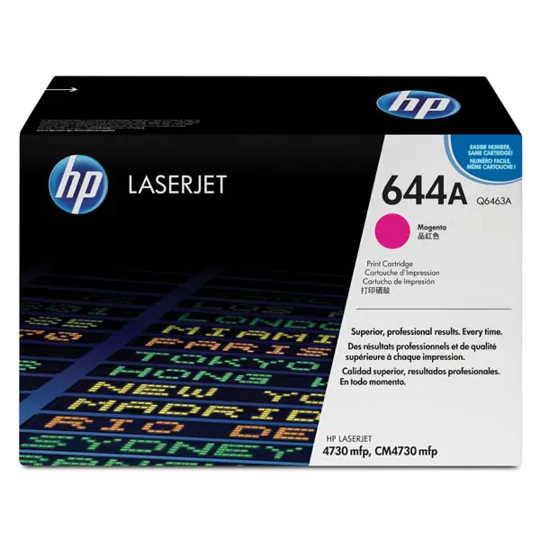 ⁨HP Original Toner Cartridge Q6463A, magenta, 12000s, HP 644A, HP Color LaserJet 4730mfp, 4730x, xm, xs, O⁩ at Wasserman.eu