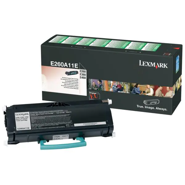 ⁨Lexmark oryginalny toner E260A11E, black, 3500s, return, Lexmark E260, E360, E460, O⁩ w sklepie Wasserman.eu