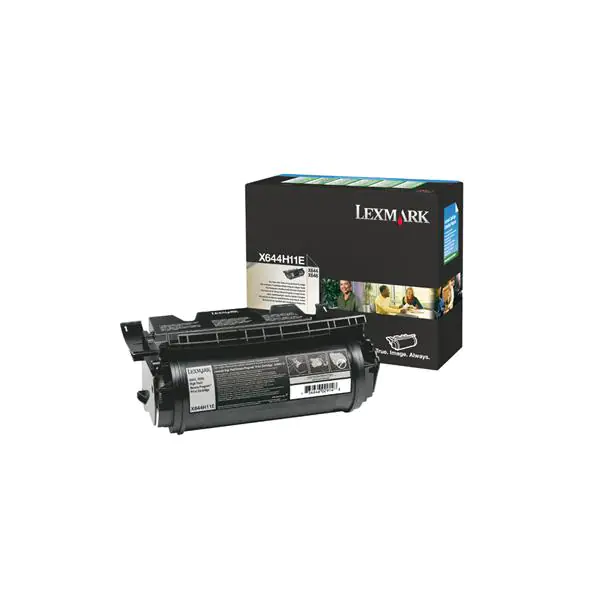 ⁨Lexmark Original Toner Cartridge X644H11E, black, 21000s, return, Lexmark X830, X832e, O⁩ at Wasserman.eu