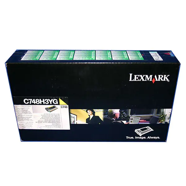 ⁨Lexmark oryginalny toner X748H3YG, yellow, 10000s, high capacity⁩ w sklepie Wasserman.eu