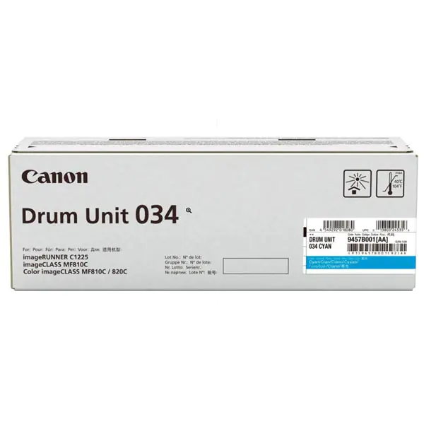 ⁨Canon oryginalny bęben 034 C, 9457B001, cyan, 34000s⁩ w sklepie Wasserman.eu