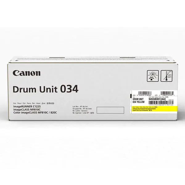 ⁨Canon Original Drum Unit 9455B001, yellow, 34000s, Canon iR-C1225, C1225iF⁩ at Wasserman.eu