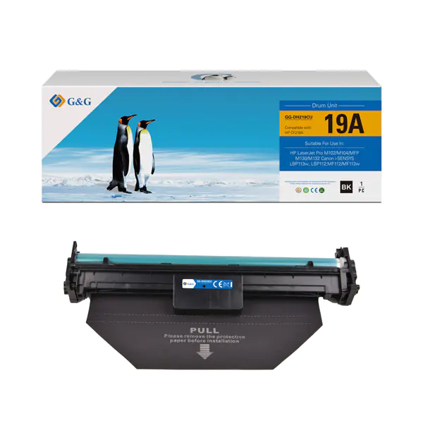 ⁨G&G kompatybilny bęben z CF219A, HP 19A, black, 12000s⁩ w sklepie Wasserman.eu