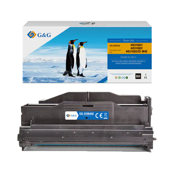 ⁨G&G kompatybilny bęben z 44574302, black, 25000s⁩ w sklepie Wasserman.eu