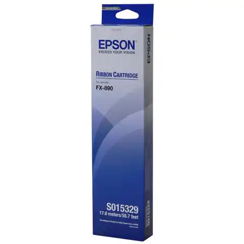 ⁨Epson oryginalny taśma do drukarki, C13S015329, czarna, Epson FX 890⁩ w sklepie Wasserman.eu