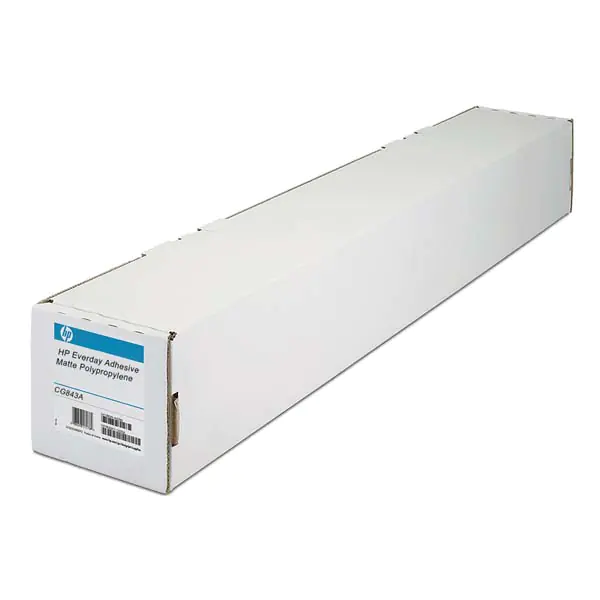 ⁨HP 610/22.9/Everyday Adhesive Matte Polypropylene, matowy, 24", 2-pack, C0F18A, 120 g/m2, papier, 610mmx22,9m, biały, do drukarek⁩ w sklepie Wasserman.eu