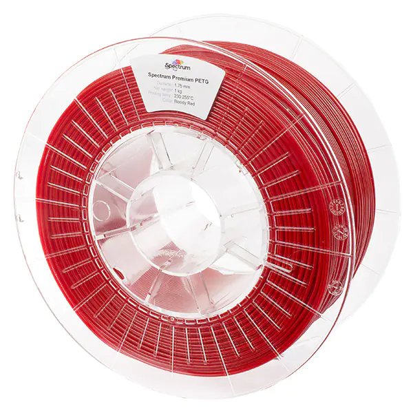 ⁨Spectrum 3D filament, Premium PET-G, 1,75mm, 1000g, 80059, bloody red⁩ w sklepie Wasserman.eu