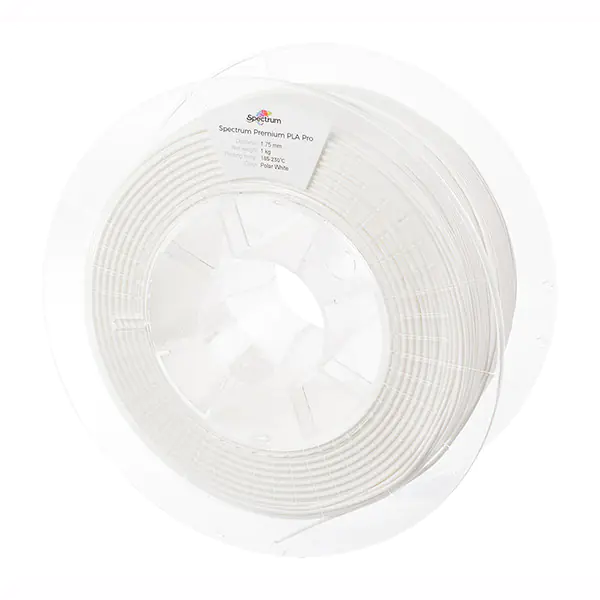 ⁨Spectrum 3D filament, PLA Pro, 1,75mm, 1000g, 80102, polar white⁩ w sklepie Wasserman.eu