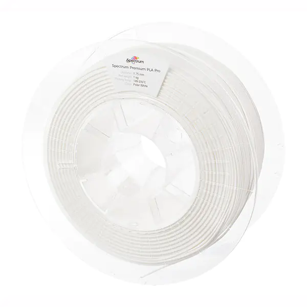 ⁨Spectrum 3D filament, PLA Pro, 1,75mm, 1000g, 80102, polar white⁩ at Wasserman.eu