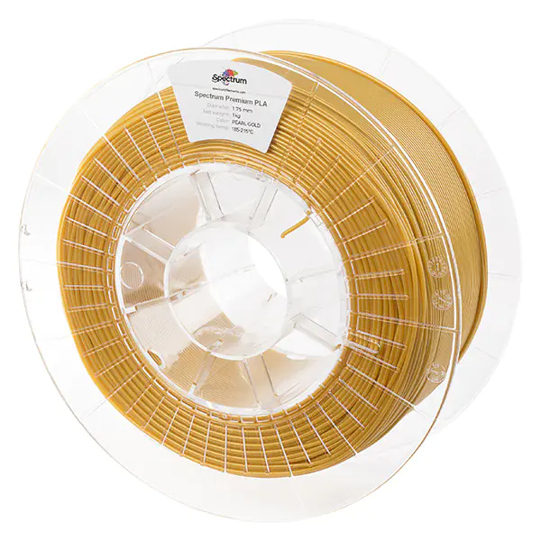 ⁨Spectrum 3D filament, Premium PLA, 1,75mm, 1000g, 80044, pearl gold⁩ w sklepie Wasserman.eu