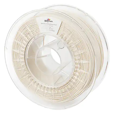 ⁨Spectrum 3D filament, Premium PLA, 1,75mm, 1000g, 80006, ivory beige⁩ w sklepie Wasserman.eu