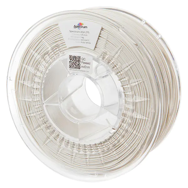 ⁨Spectrum 3D filament, ASA 275, 1,75mm, 1000g, 80307, polar white⁩ w sklepie Wasserman.eu