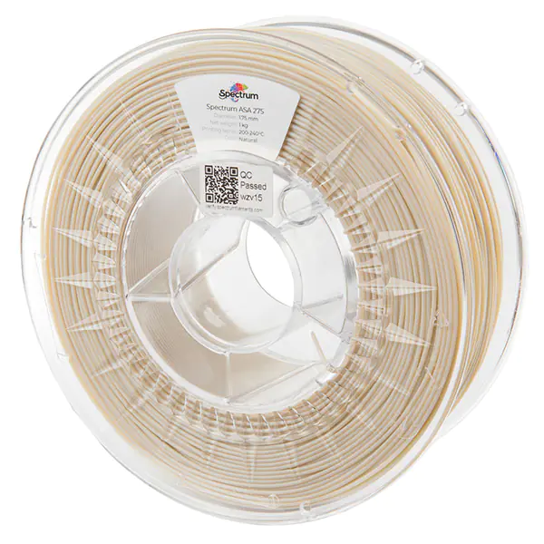 ⁨Spectrum 3D filament, ASA 275, 1,75mm, 1000g, 80305, natural⁩ w sklepie Wasserman.eu