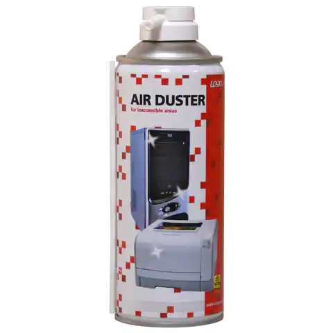 ⁨Cleaners, compressed air, combustible gas, hard-to-reach place, 400 ml, Logo⁩ at Wasserman.eu