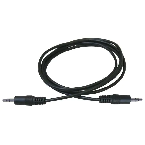 ⁨Audio Cable Jack (3,5mm) M - Jack (3,5mm) M, 2.5m, Black⁩ at Wasserman.eu